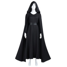 (S) Damen Rey dunkle Seite inspiriertes Cosplay Kleid Set als Erwachsenen Outfit fuer Buehne und Events
