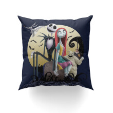 Fodera per cuscino di Nightmare Before Christmas 18x18 pollici