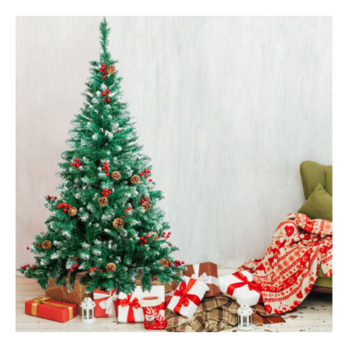 4ft 5ft 6ft 7ft Pre-Lit Artificial Christmas Tree