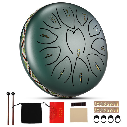 Steel Drums 11 Note 6 Inches D-Key Handpan Drum