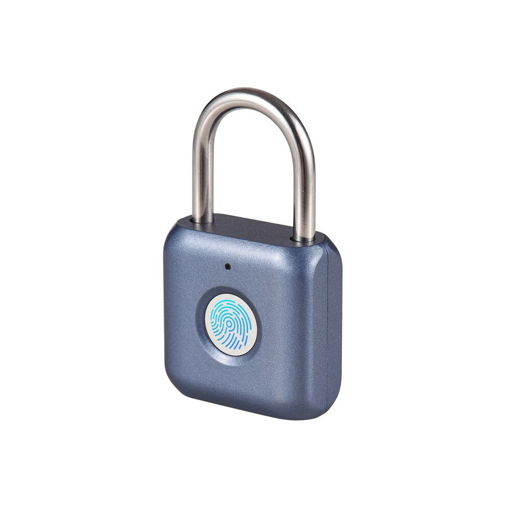 Fingerprint Padlock Usb Rechargeable Fingerprint Lock 20 Fingerprints Ipx2 Splashproof Anti-Theft Security Padlocks 6033646907659
