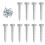 Small Railway Sleeper Brackets 10 Pack-Heavy Duty Sleeper Stakes for Pathway, Garden Raised Bed 1