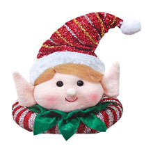 Boneco de pelúcia de elfo para decoração de Natal (1 unidade)