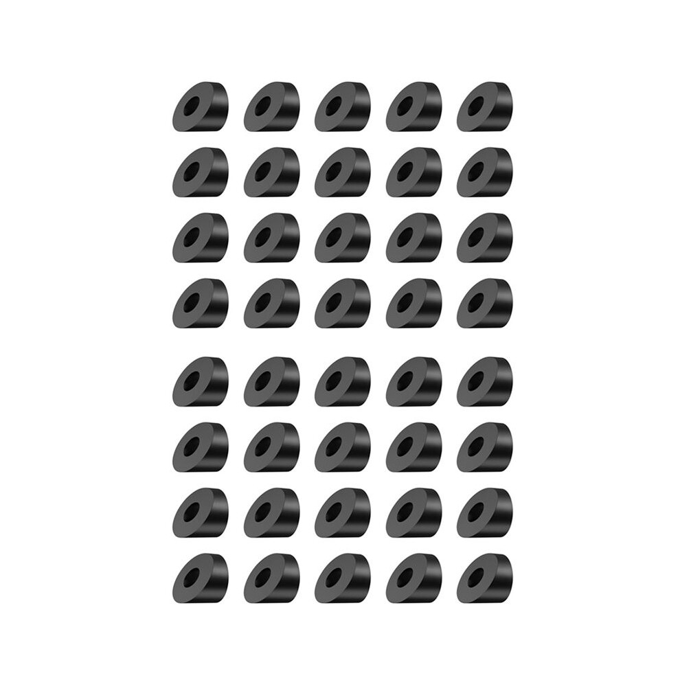 40 Pack 1/4In Id Angle Washers For Cable Railing Posts, For 1/8In 5/32In 3/16In Deck Cable Railing Cable Railing Angled 4711150712045