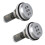 2X Alloy Code Combination Cam lock Keyless Post Mail Box Cabinet RV 3 Dial silver 1