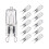 Bec halogen G9, 33W, alb cald, 230V, pachet de 10 1