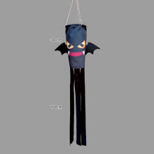 Bandera de manga de viento de Halloween, nailon, 137 cm