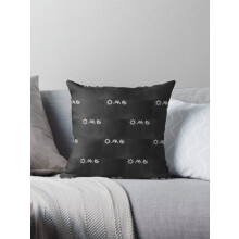 Artistieke sierkussenhoes met inspirerende quote