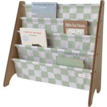 3 Sprouts - Biblioteca per bambini a scacchi verdi - ELEMENTI PER BAMBINI