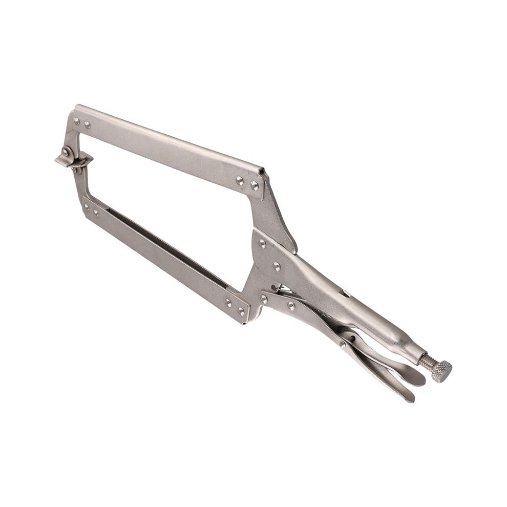 C Type Fixture Metal Face Clamp Welded Steel Clip Jaw Locking Welding Pliers Woodworking Tenon Positioning Tool 4711383611825