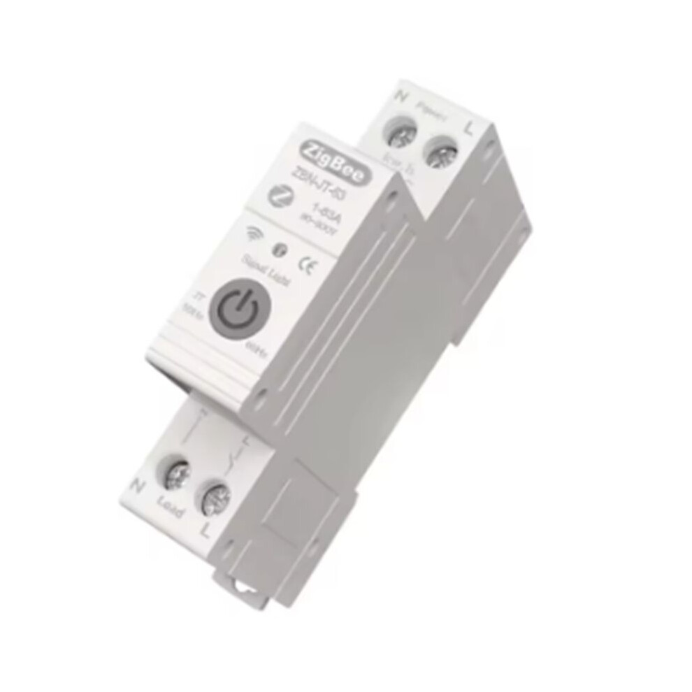 Tuya Zigbee Circuit Breaker With Reclosing Timer Meter Kwh Monitor Overload Protect For Alexa Zigbee 6031581616315