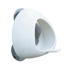 High Capacity Window Mounted Bird Feeder With Clear And-White
