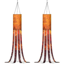 Ahornblatt-Windsäcke, 99 cm, 2er-Pack
