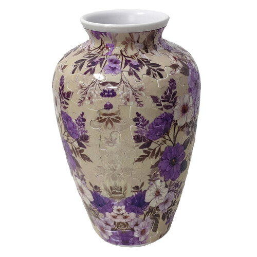 120 pièces de puzzle Vases de puzzle 3D pour fleurs Artisanat-G
