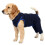Breathable Dog Post Surgeries Clothes Bodysuit For-S Deep Blue 1