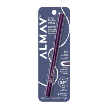 Almay All-Day Eyeliner Pencil, Hypoallergenic, Cruelty-Free, Oil-Free, Fragrance-Free, Black Amethyst, 0.01 oz (Black Amethyst)