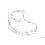 Beliani Corner Seat AMLI Right Hand Off-White Fabric 3