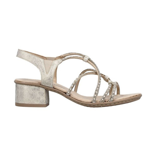 Rieker Rieker Absatzsandalen - Beige 1