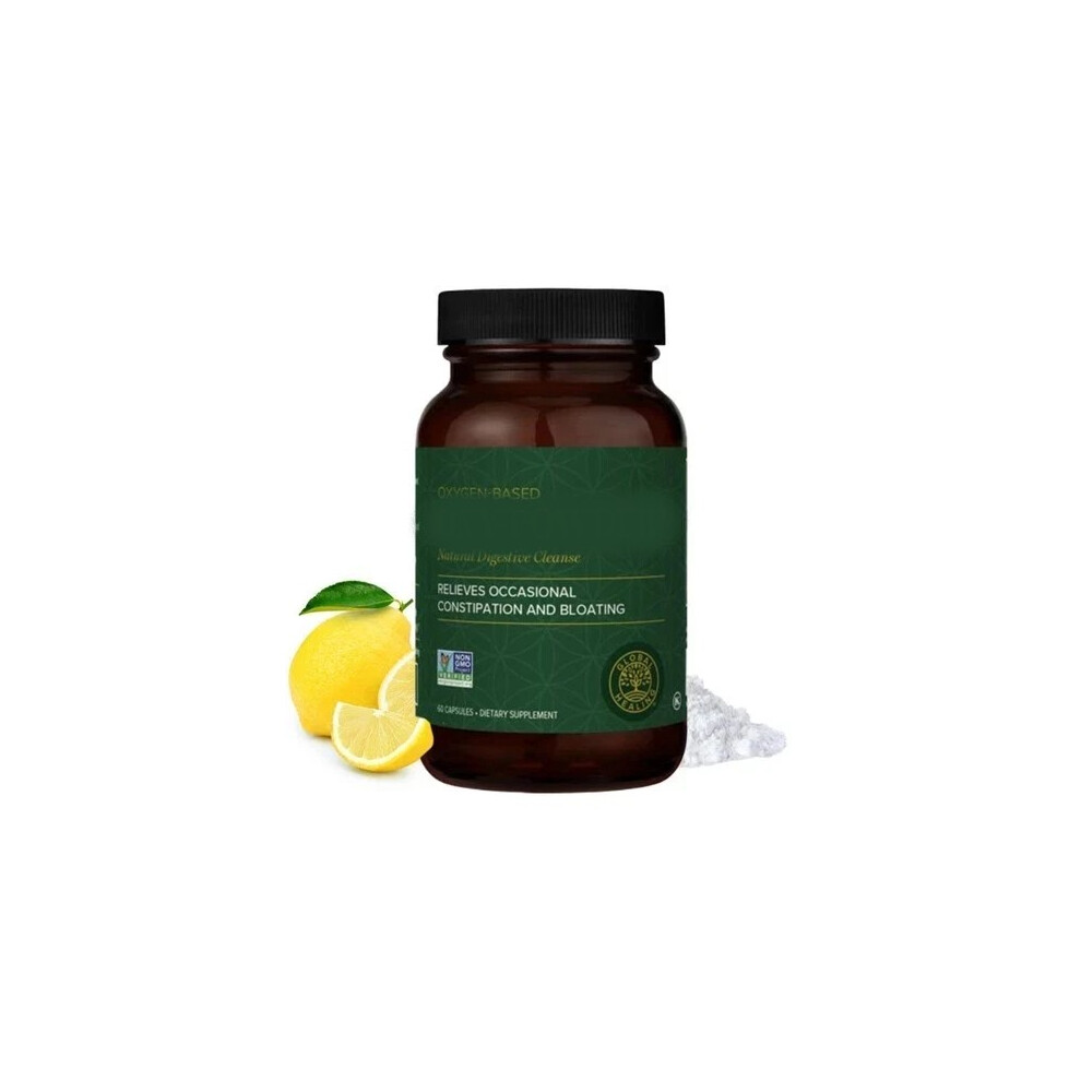 (1 bottle)  Colon Cleanse & Natural Detox Pills For Constipation Ease - 60 Ct.