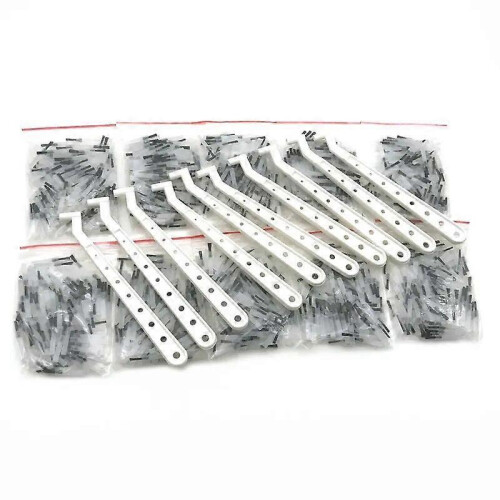 250Pcs Dental Disposable Composite Brush White Tips +10 Brushes Handles Handle_P 1