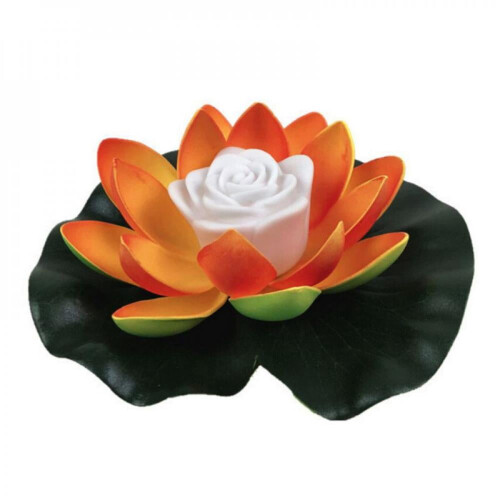 Φώτα πισίνας Feiona Floating Pool Lights LED Lamp Lotus 18cm
