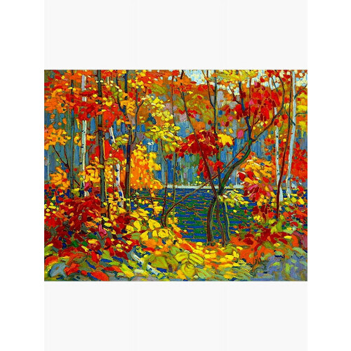 Vintage 1919 Tom Thomson Art Print, bez ramki