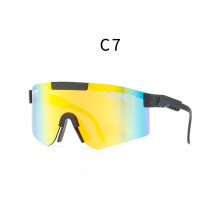 Cycling Sunglasses Polarised Sports Sunglasses, Windproof Shield Lens