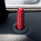 4Pcs Red Aluminum Bolt- Replace Door Lock Knobs for  CLA GLA Class (W117 C117 X156) 1