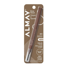 Almay Eyebrow Pencil with Eyebrow Brush, Easy to Achieve Brows, Hypoallergenic (Packaging May Vary), (801 Dark Blonde)