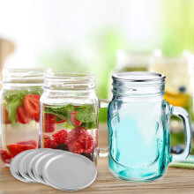 200 Pcs Wide Mouth 86 MM Mason Jar Canning Lids, Reusable Leak Proof Split-Type Silver Lids with Silicone Seals Rings