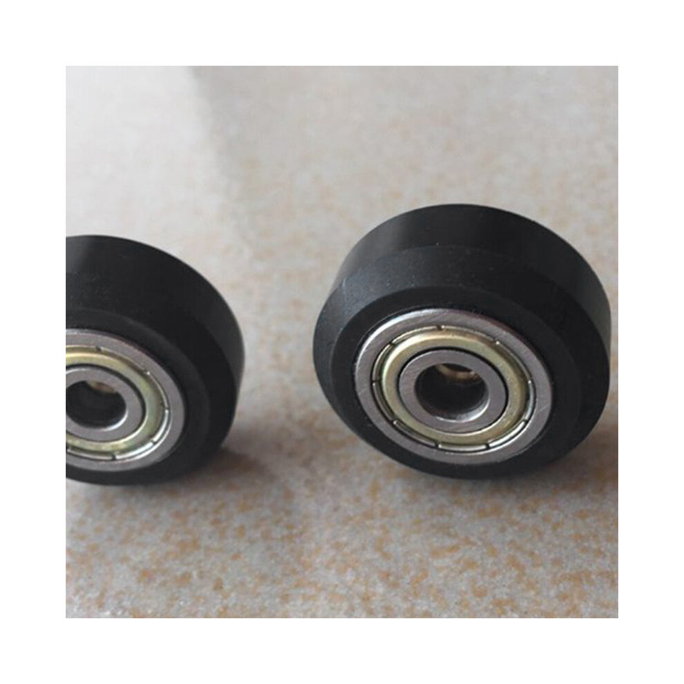 10 Pcs Plastic Wheel Pom With Bearings Models Passive Round Wheel Idler Pulley Gear Perlin Wheel For Cr10 3 4712893011099