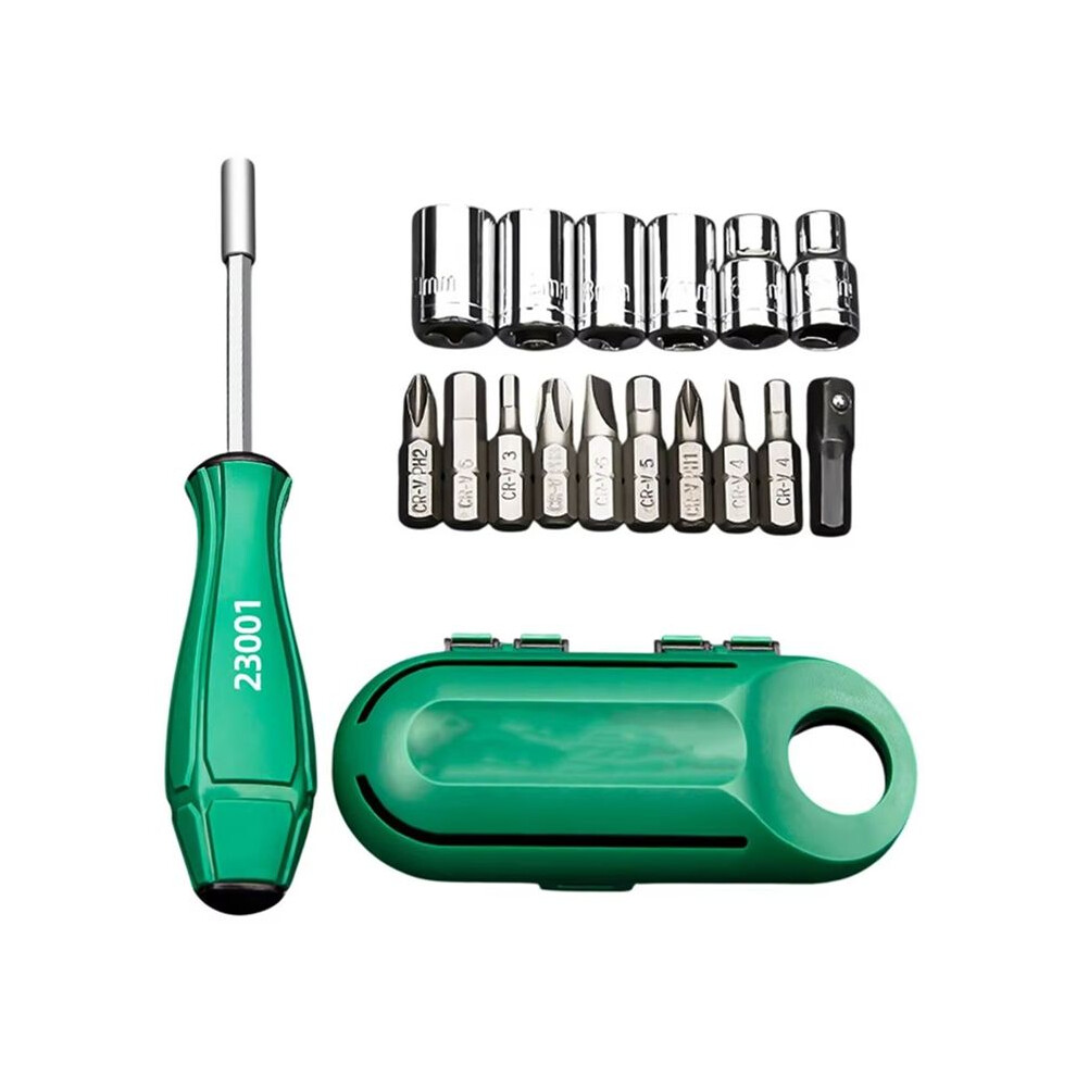 Portable Screwdriver Set Portable Multi-Purpose Screwdriver High-Strength Screwdriver Nut Driver For Daily Repair 4711383601260