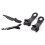 2 Pairs Car Accessories: 1 Pair Front Left Right Bumper Guide Support Bracket & 1 Pair Halogen Headlight Brackets 1