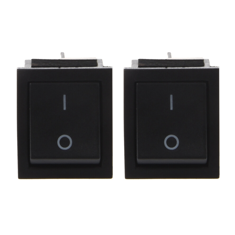 2X Ac 250V 16A 4 Pin /Off I/O 2 Position Dpst Snap In Boat Rocker 28X21mm 4712661915550