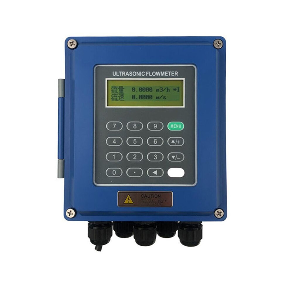 Tuf-2000B Dn25-100Mm Ts-1 Transducer Wall-Mounted Liquid Water Flow Meter Flowmeters Rs485 Modbus 6032093476565