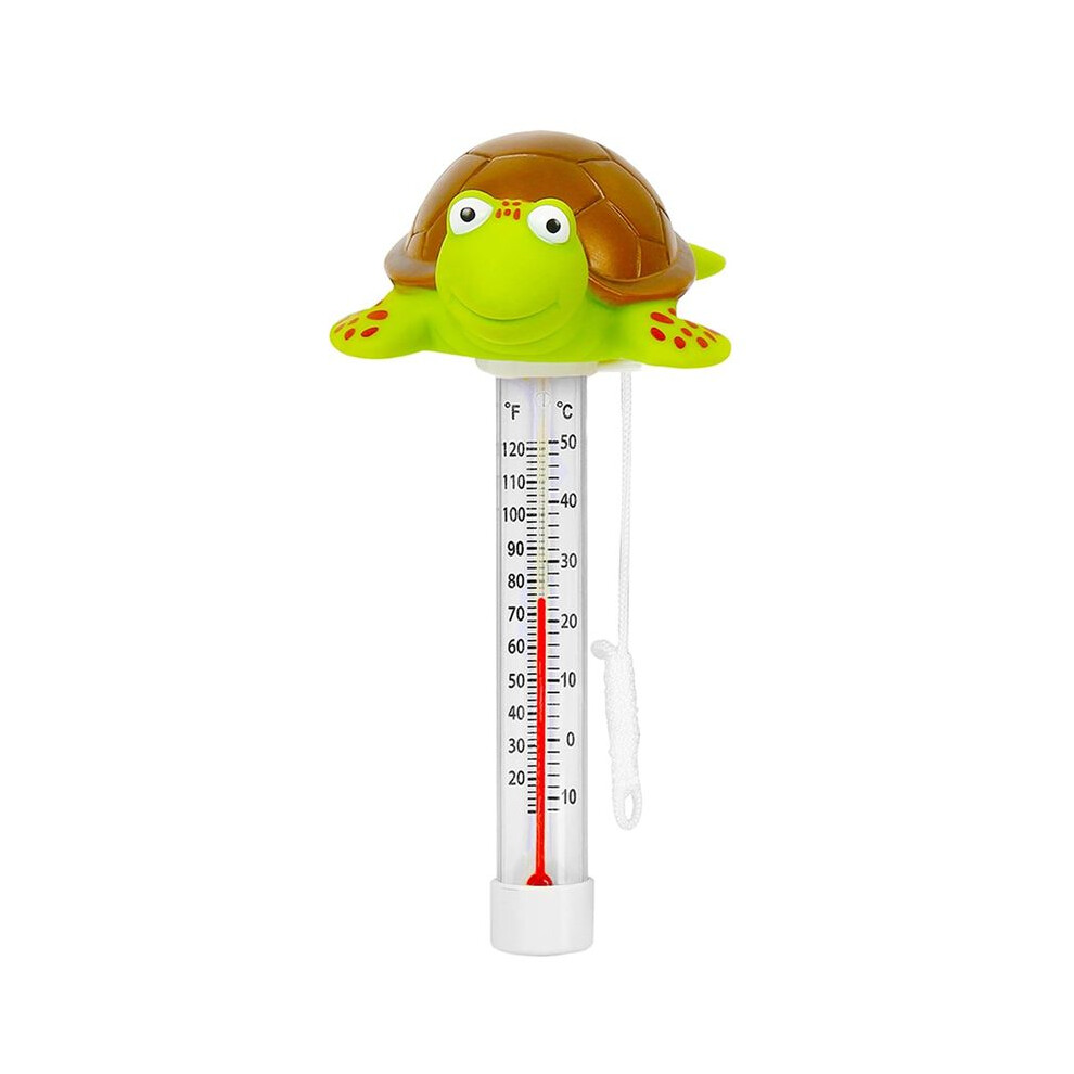 Floating Pool Thermometer, Large Size Easy Read for Water Temperature with String - Swimming Pools, Spas, Hot Tubs
