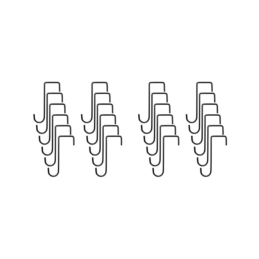 24Pcs Plant Hooks Hangers Garden Over Fence Hooks For Hanging Baskets, Wall Hanging Fence Hooks For Lights 4713749206003