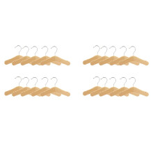 Wooden Baby Hangers,Kids Hangers,Notched Shoulder Design for Children Clothes,Decoration Hanger,20 Pack,Medium