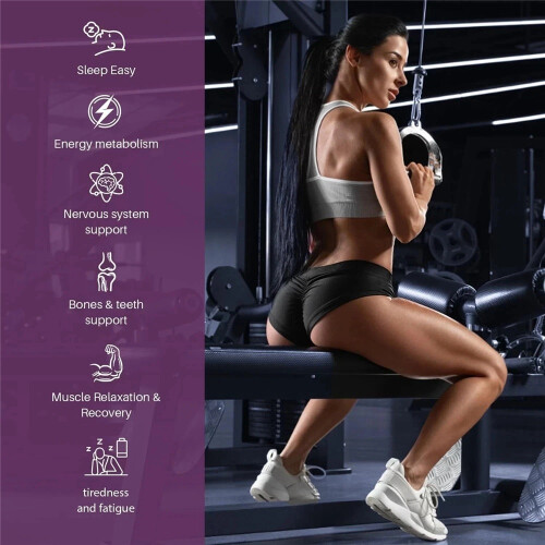 Magnesium 12 in 1 Complex 700mg - Glycinate Citrate Malate Taurate Daily Support 1