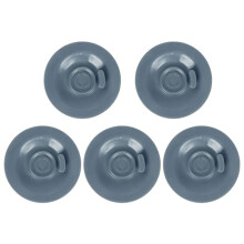 5Pcs 54MM Blind Filter Backflush Disk Rubber for Espresso Machines Brewing Backwashing Gasket Coffee Tool