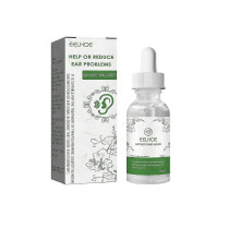 Ear Relief Drops for Tinnitus & Ear Discomfort  Natural Ginkgo Biloba, Ginseng & Licorice for Deep Cleaning, Improved Circulation, and Pain Relief