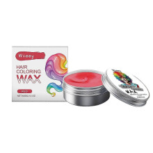 (Red) Children Temporary Hair Dye Cream Hair Color for Kid DIY Cosplay Styling Easy to Wash Long Lasting Instant Hair Coloring Gel Wax