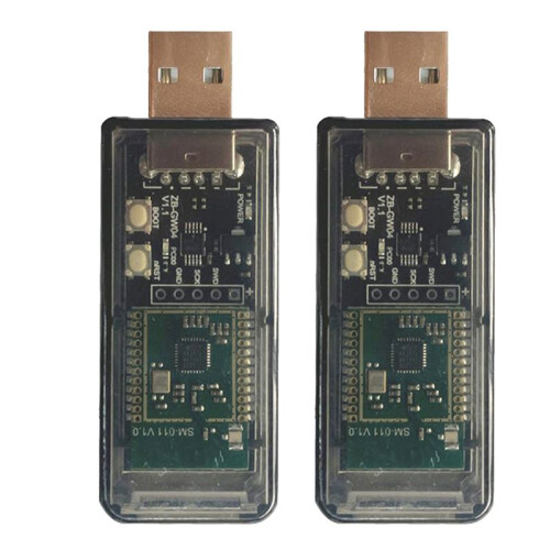 2X ZigBee 3.0 Silicon Labs  EFR32MG21 Universal Open Source Hub Gateway USB Dongle Chip Module ZHA NCP Assistant