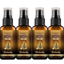 (4Bottles) Biotin Hair Growth Spray Anti Hair Loss Fast Regrowth Scalp Treatment Serum