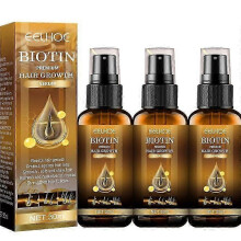 (3Bottles) Biotin Hair Growth Spray Anti Hair Loss Fast Regrowth Scalp Treatment Serum