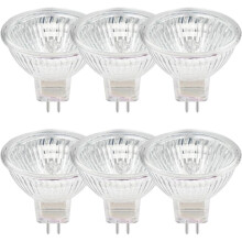 MR16 Halogenpærer GU5.3 20W12V Varmhvit 6-pakning