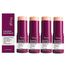 4x Calcium Multi Balm Hydrating Moisturizing Stick, Anti - Aging for Dry & All Skin Types, Daily Use, Face Eyes Lips Neck