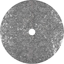 Gonna per albero di Natale da 76 cm con paillettes argentate