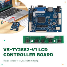 LCD Display TTL LVDS Controller Board -Compatible VGA 2AV 50PIN for AT070TN90 AT070TN92 AT070TN94 7 Inch Panel