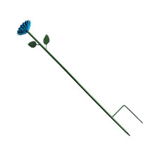 Mangeoire à oiseaux et bassins d'eau, ornement artistique-Bleu